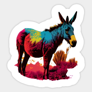 Donkey Sticker